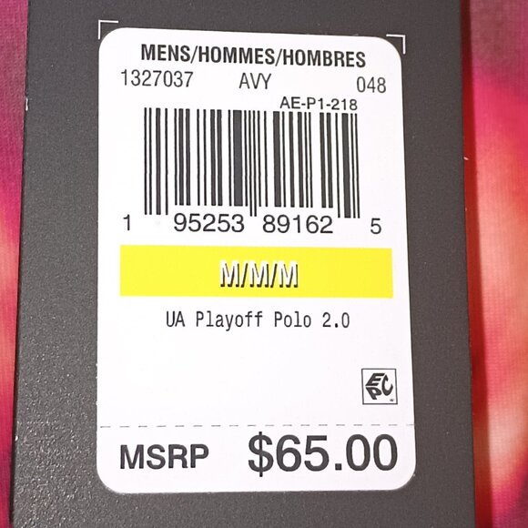 NEW Under Armour Men's Playoff 2.0 Golf Polo Medium - Picture 9 of 9